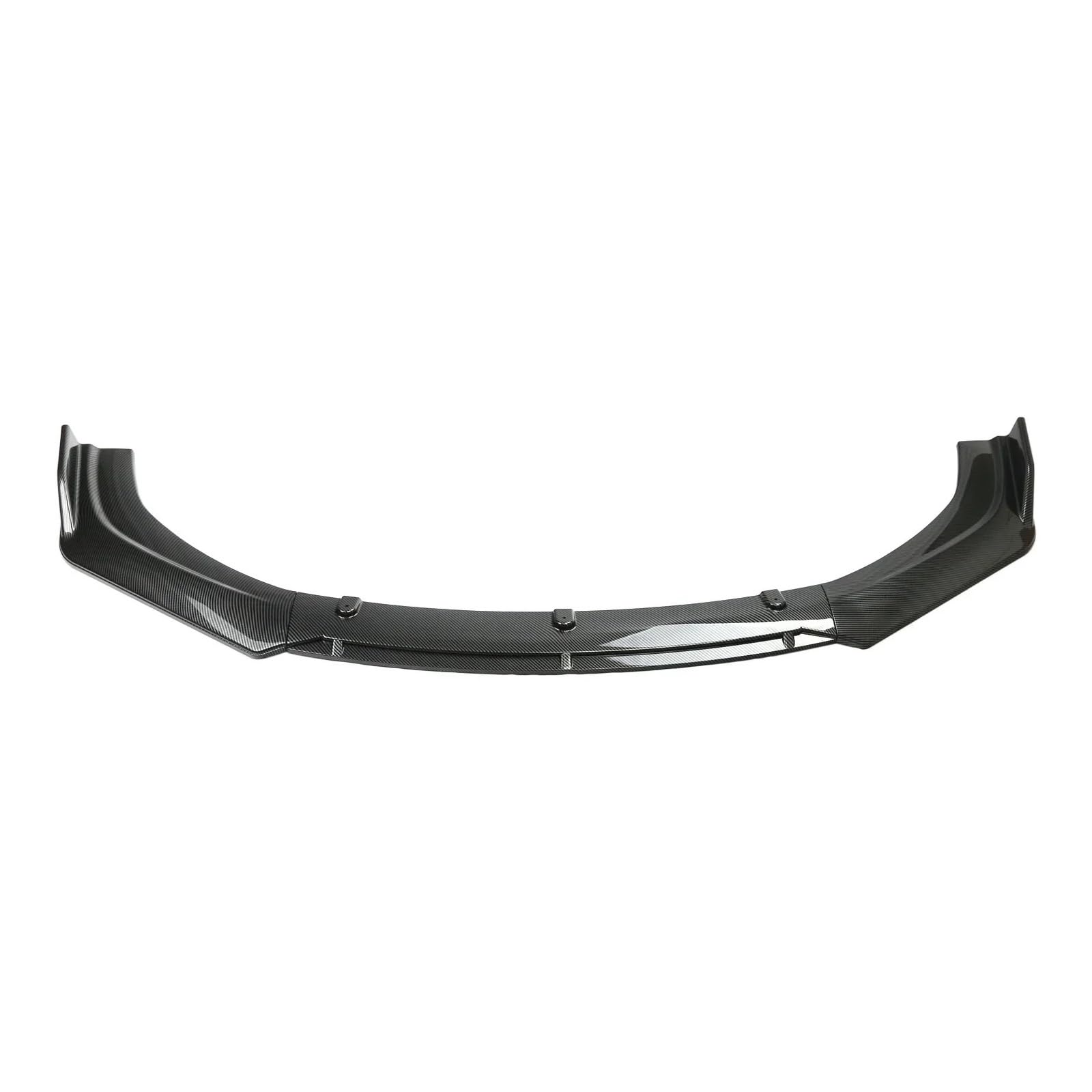 DACOLWZING Auto Frontstoßstange Lip Splitter Body Kit Kinn Spoiler Anti Scratch Diffusor Lip Trim Dam Kompatibel for Renault Megane 4 2016-2022(Carbon Fiber) von DACOLWZING