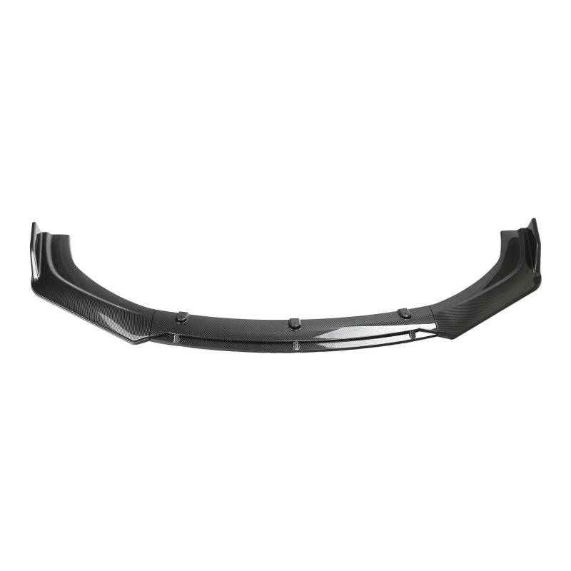 DACOLWZING Auto Frontstoßstange Lip Splitter Body Kit Kinn Spoiler Anti Scratch Diffusor Lip Trim Dam Kompatibel for Renault Megane 4 2016-2022(Carbon Fiber) von DACOLWZING