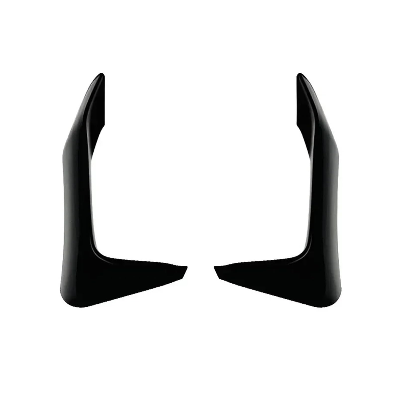DACOLWZING Auto Frontstoßstange Lip Splitter Canards Spoiler Kompatibel for BMW F80 F82 F83 M3 M4 2014-2020 Nebelscheinwerfer Lampe Augenbrauenrahmenabdeckung Glanzschwarz(Down) von DACOLWZING