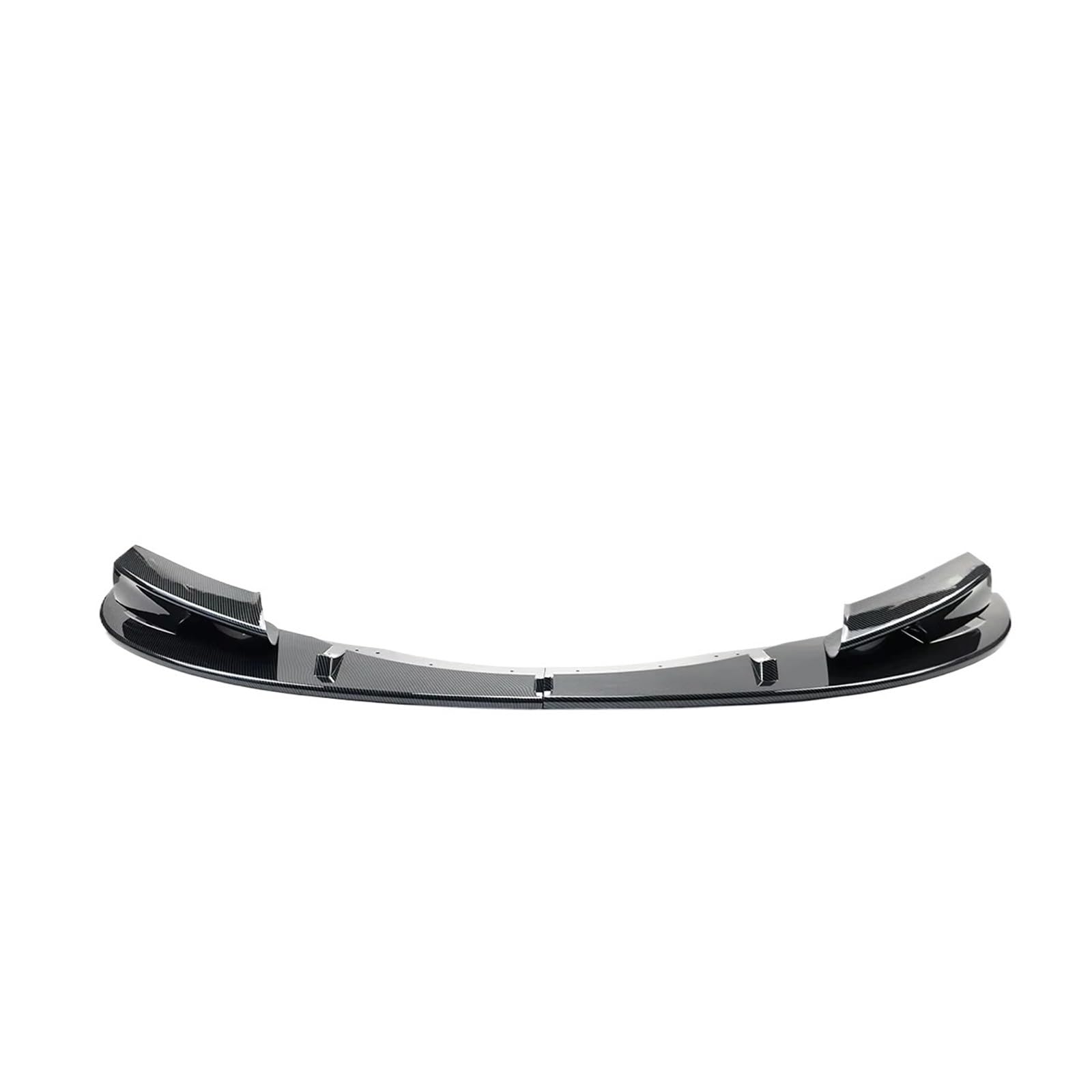 DACOLWZING Auto Frontstoßstange Lip Splitter Spoiler Diffusor Schutz Autozubehör Kompatibel for BMW E90 E92 E93 M3 2007-2013 Carbon Fiber Glossy Black(Carbon Fiber Look) von DACOLWZING