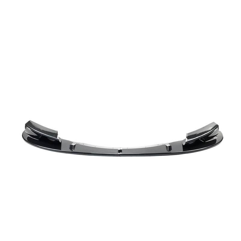 DACOLWZING Auto Frontstoßstange Lip Splitter Spoiler Diffusor Schutz Autozubehör Kompatibel for BMW E90 E92 E93 M3 2007-2013 Carbon Fiber Glossy Black(Carbon Fiber Look) von DACOLWZING