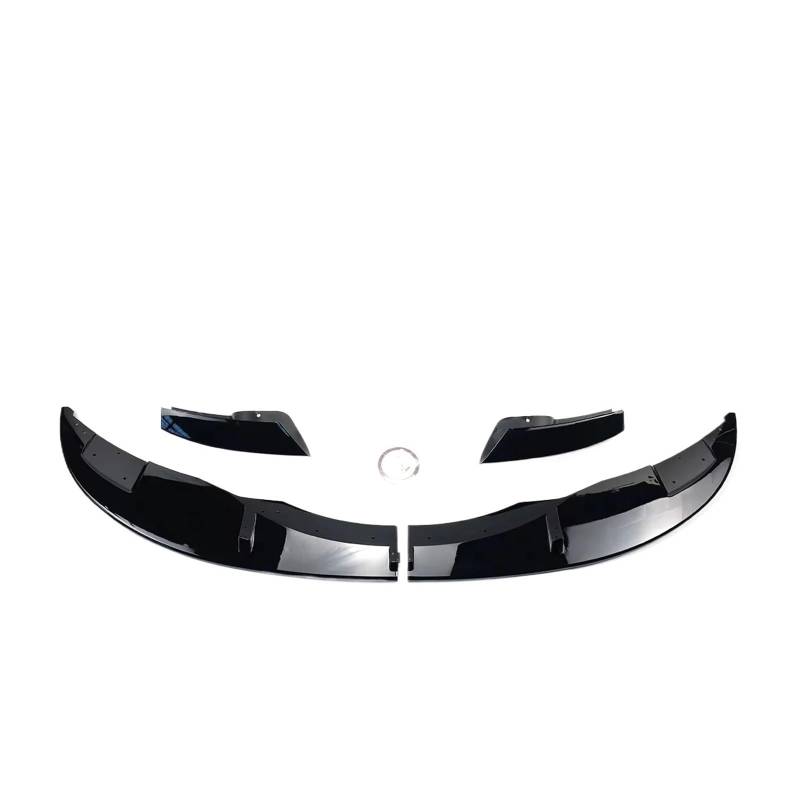DACOLWZING Auto Frontstoßstange Lip Splitter Spoiler Diffusor Schutz Autozubehör Kompatibel for BMW E90 E92 E93 M3 2007-2013 Carbon Fiber Glossy Black(Glossy Black) von DACOLWZING