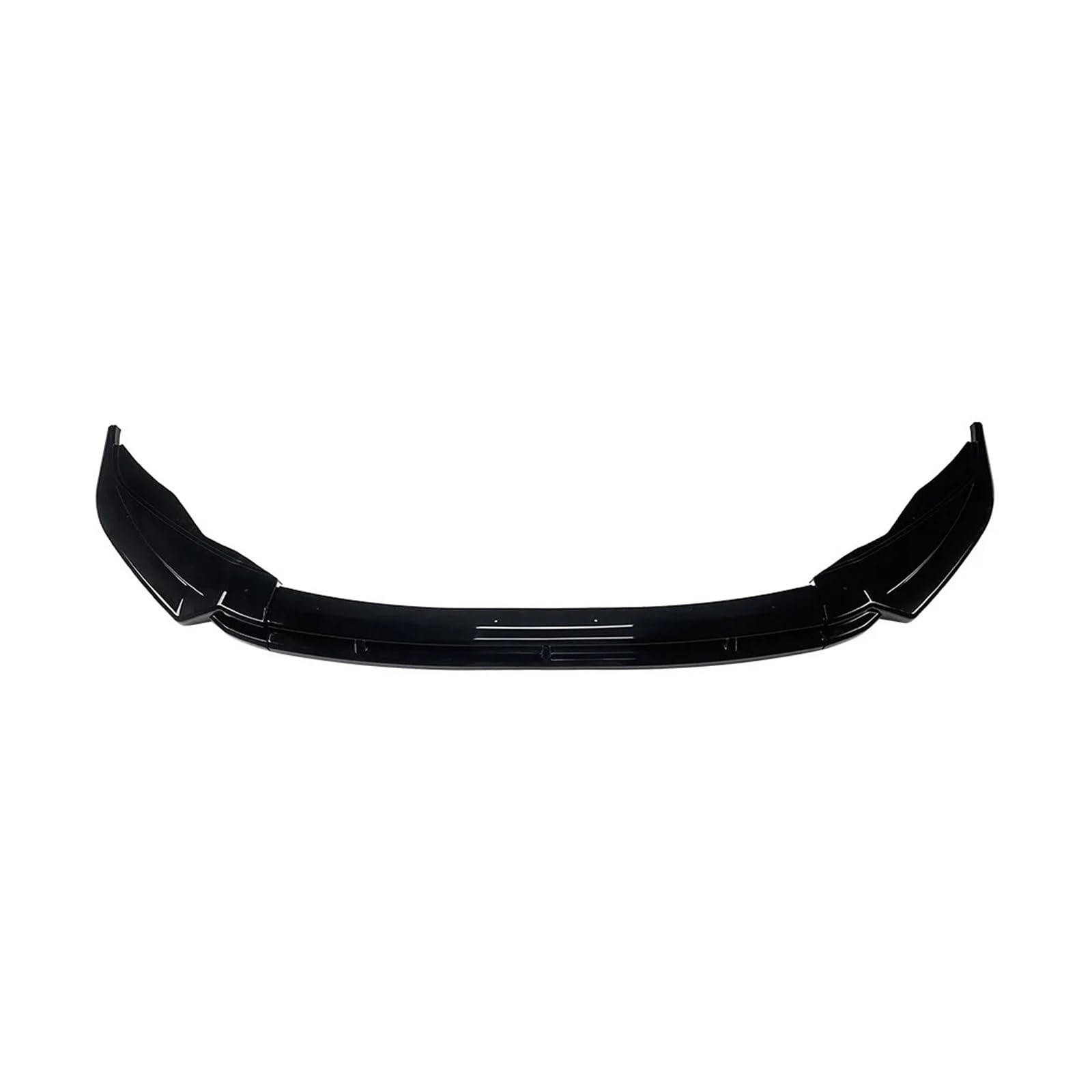 DACOLWZING Auto Frontstoßstange Lip Spoiler Diffusor Splitter Body Kit Schürzen Abdeckung Schutz Trim Kompatibel for VW Tiguan MK2 Rline 2017-2020(Glossy black) von DACOLWZING