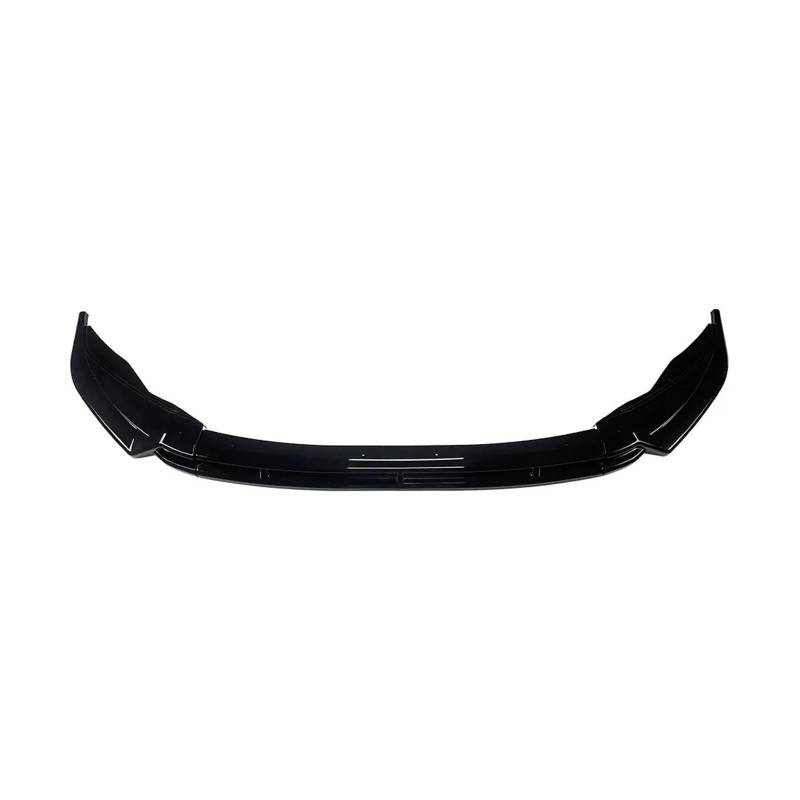 DACOLWZING Auto Frontstoßstange Lip Spoiler Diffusor Splitter Body Kit Schürzen Abdeckung Schutz Trim Kompatibel for VW Tiguan MK2 Rline 2017-2020(Glossy black) von DACOLWZING