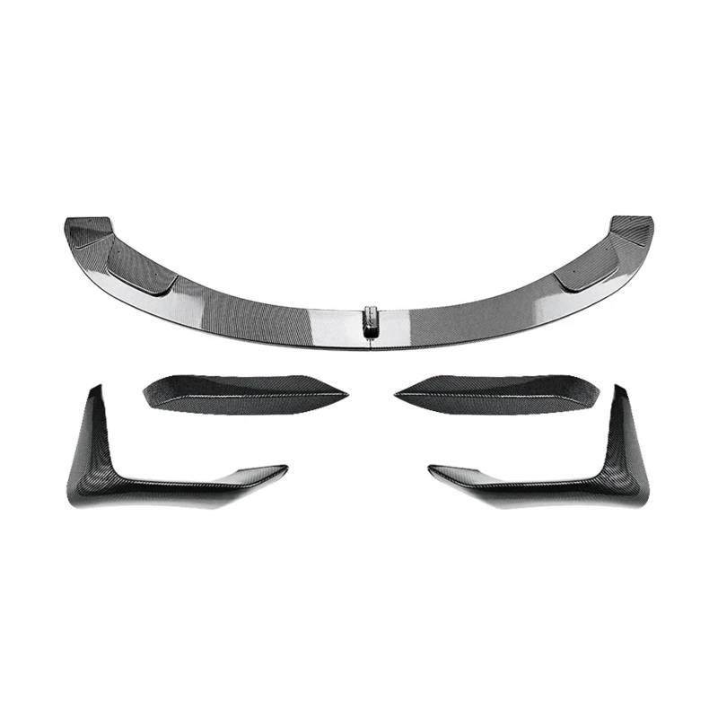 DACOLWZING Auto Frontstoßstange Lip Spoiler Splitter Stoßstange Canard Lip Splitter Body Kit Von ABS Kompatibel for BMW M3 M4 F80 F81 F82 F83 2013 Bis 2018(Dark Grey) von DACOLWZING