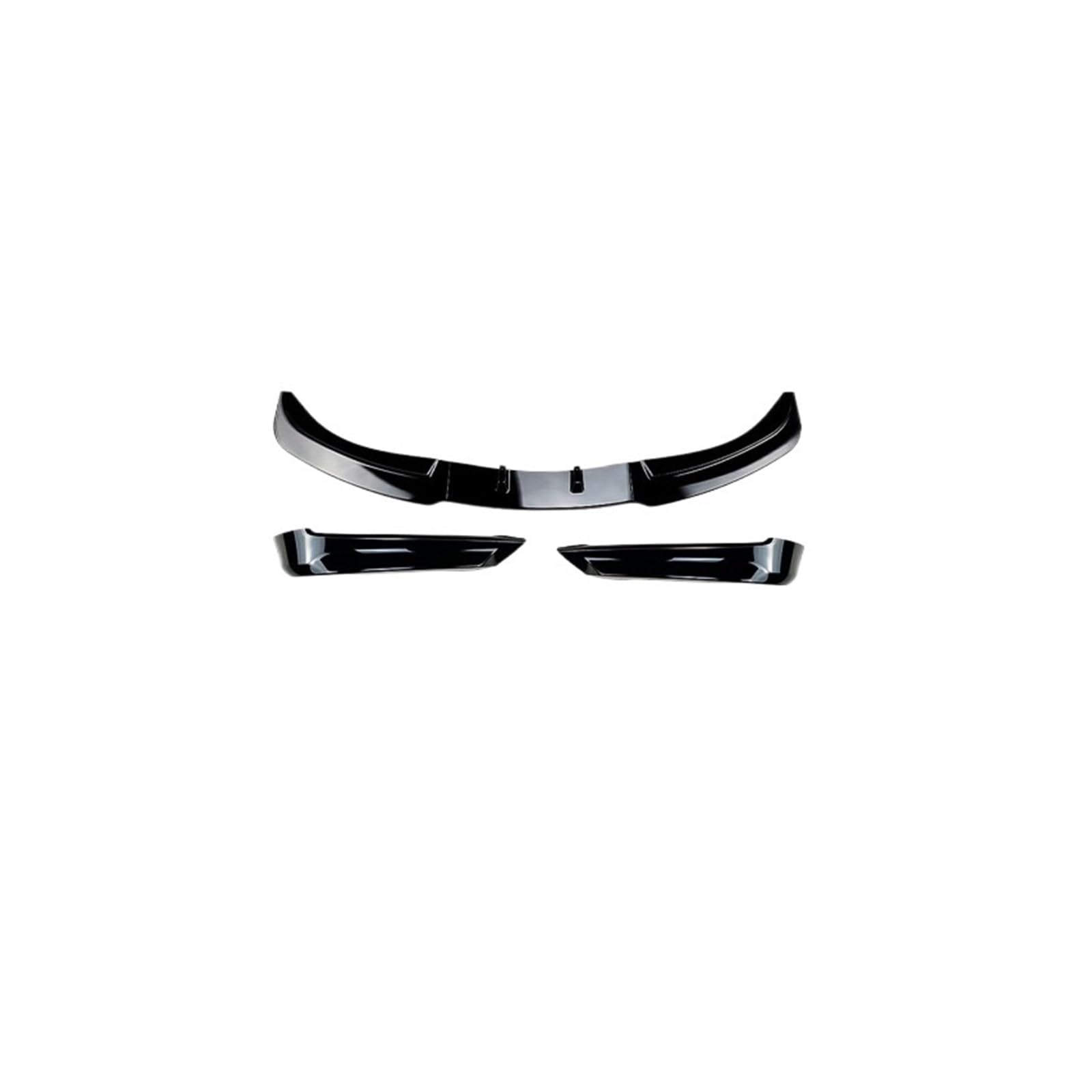 DACOLWZING Auto Frontstoßstange Lippe Kinn Spoiler Splitter Diffusor Bodykit Tuning Zubehör Kompatibel for BMW 3er E90 E91 320i 325i 2005 2006 2007 2008(Glossy Black) von DACOLWZING