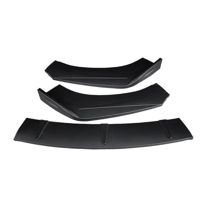 DACOLWZING Auto Frontstoßstange Splitter Lip Body Kit Spoiler Diffusor Schutz Protecor Abdeckung Trim Zubehör ABS Kompatibel for VW Passat B7 2011-2015(Matte Black) von DACOLWZING