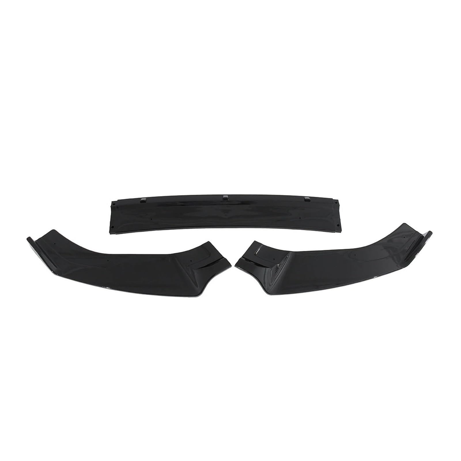 DACOLWZING Auto Frontstoßstange Splitter Lip Spoiler Body Kit Kompatibel for VW Golf 7 7.5 MK7 MK7.5 GTI 2014-2019 Frontstoßstange Spoilerlippe von DACOLWZING