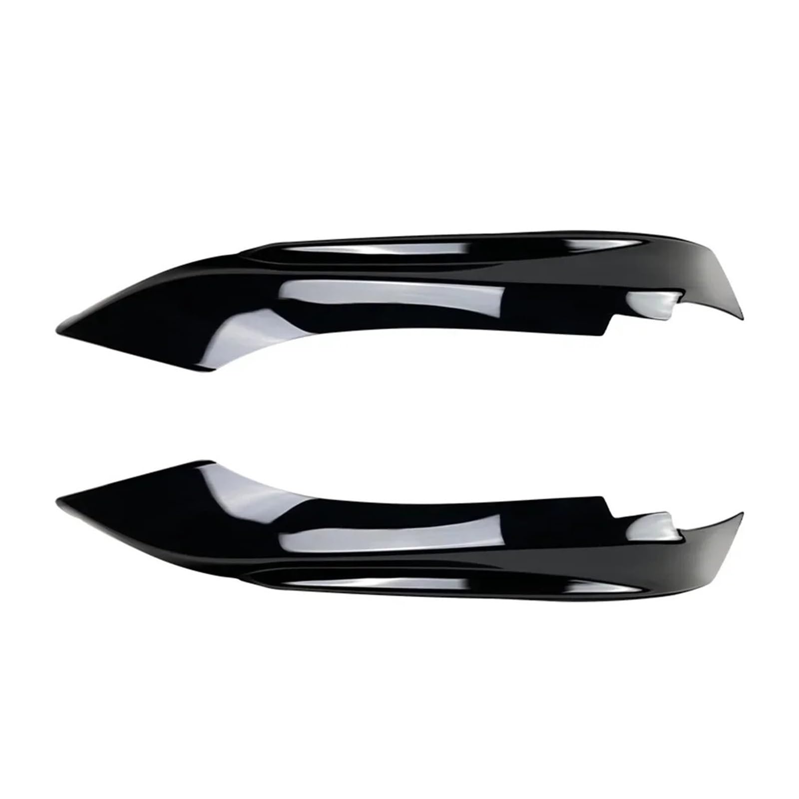 DACOLWZING Auto-Frontstoßstangen-Diffusor, Seitensplitter, kompatibel mit BMW F32 F33 F36 4er-Serie 420i 425i 430i 440i M440i 2014–2020, M-Tech-Diffusor-Tuning(Gloss Black) von DACOLWZING