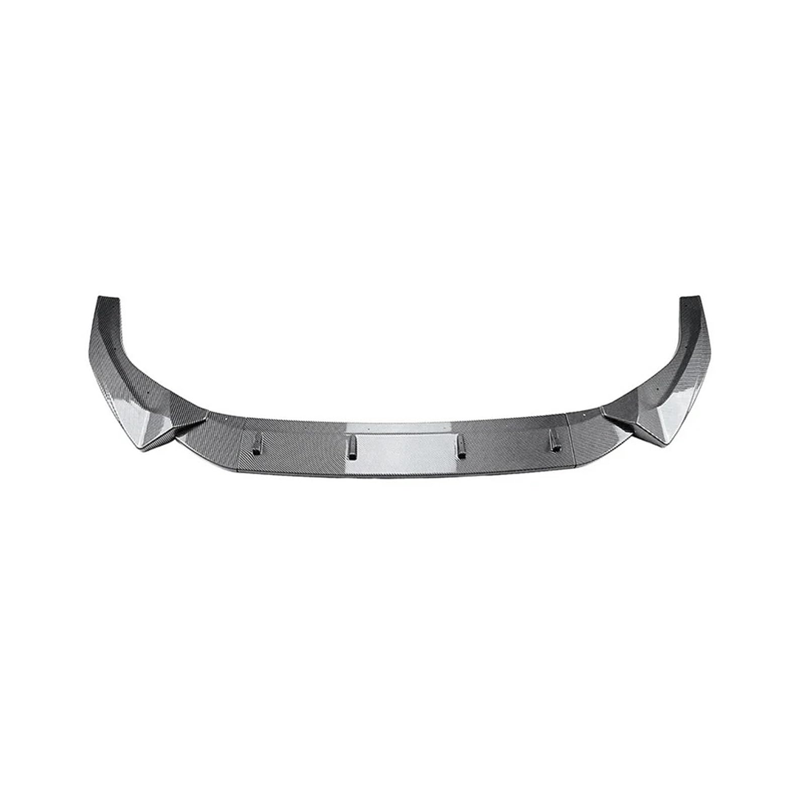 DACOLWZING Auto-Frontstoßstangen-Lippenspoiler, kompatibel mit Audi A5 Sline S5 8W6 2021 2022 2023 2024, glänzendes Schwarz oder Carbon-Look-Bodykit(Carbon Fiber Look) von DACOLWZING