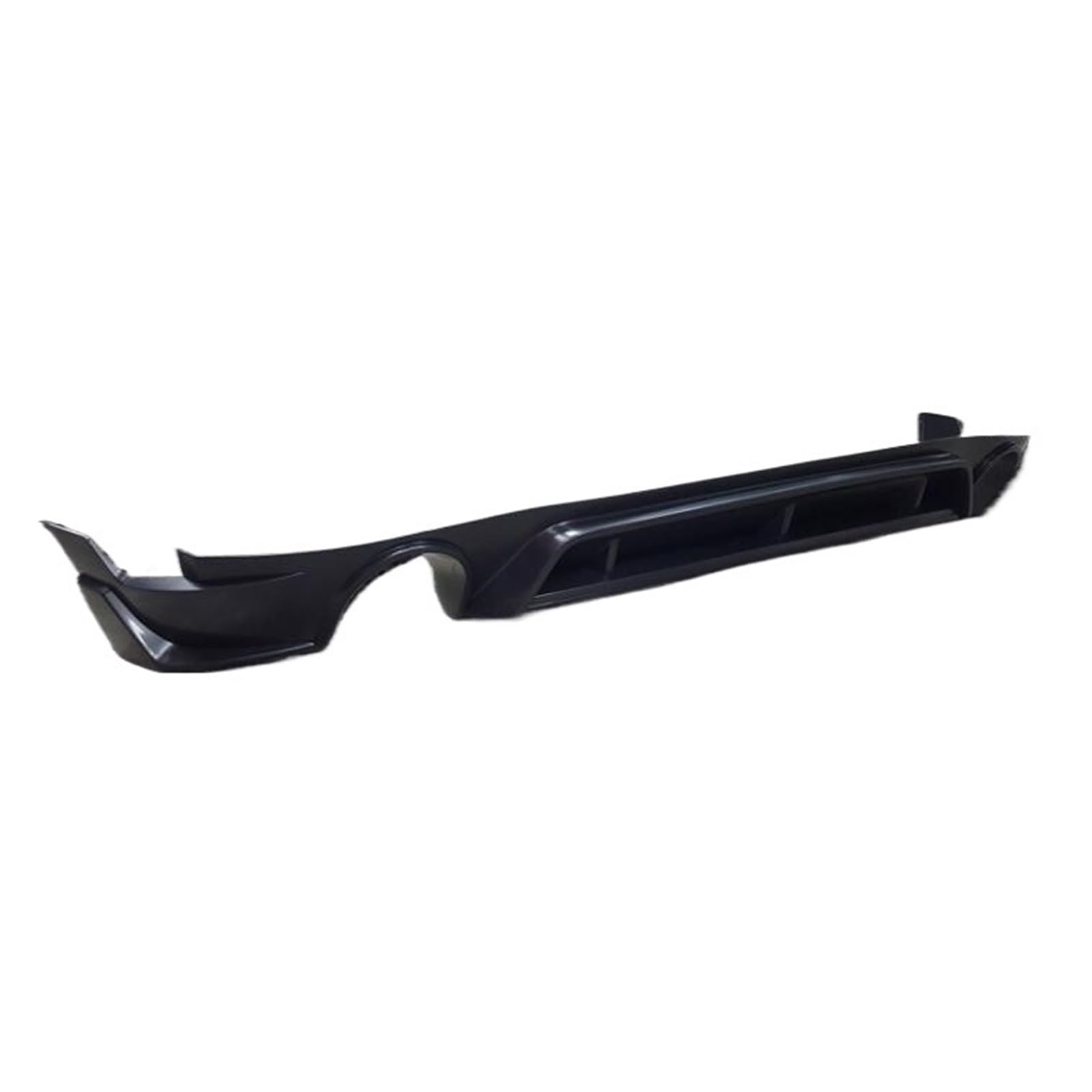 DACOLWZING Auto-Frontstoßstangenlippe, Heckdiffusor, Spoiler, Seitenschweller, kompatibel mit Mazda 3 – Axela Schrägheck 2020 2021 2022 2023, schwarzes PP-Bodykit(Rear Diffuser) von DACOLWZING