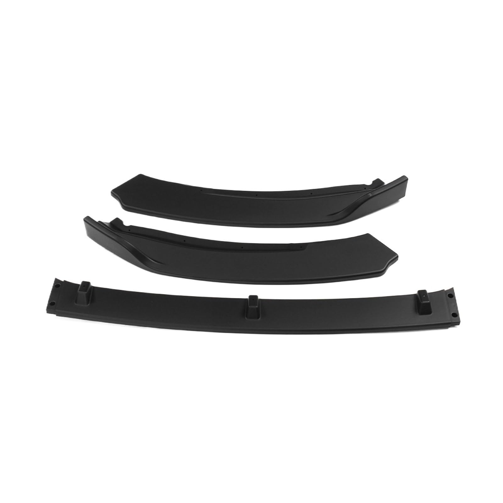 DACOLWZING Auto-Frontstoßstangensplitter, Lippenspoiler, Diffusor, Schutz, Bodykit, Verkleidung, kompatibel mit Skoda -Octavia 2015-2019, Karbonfaser-Optik/Schwarz(Matte Black) von DACOLWZING