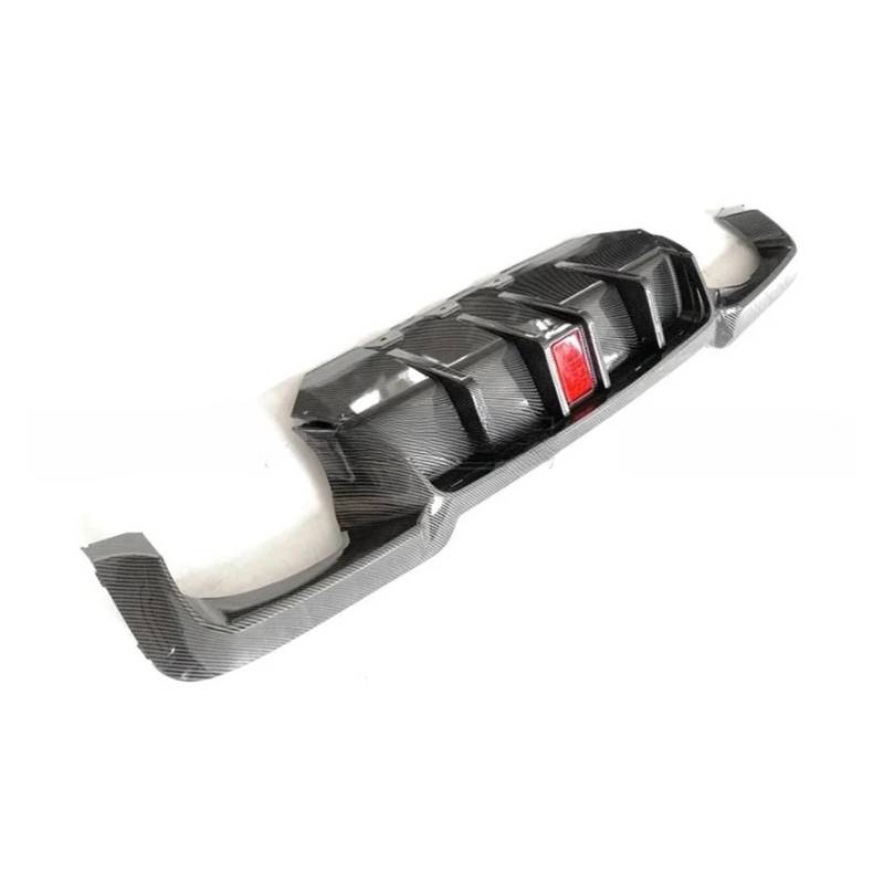 DACOLWZING Auto Heckspoilerlippe Spoiler Diffusor Schutz Auspuffplatte Splitter Kompatibel for BMW F10 F11 528 535 540 M-Tech 2011-2016 von DACOLWZING