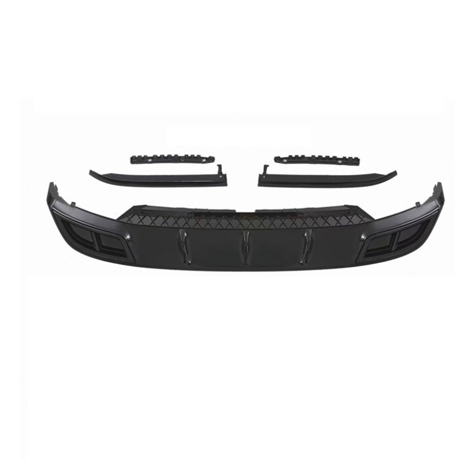 DACOLWZING Auto Heckstoßstangen-Kit Diffusor Spoilerlippe Auto Kompatibel for VW -Jetta MK7 2019 2020 2021 2022 2023 GLI Style PP Heck(2) von DACOLWZING