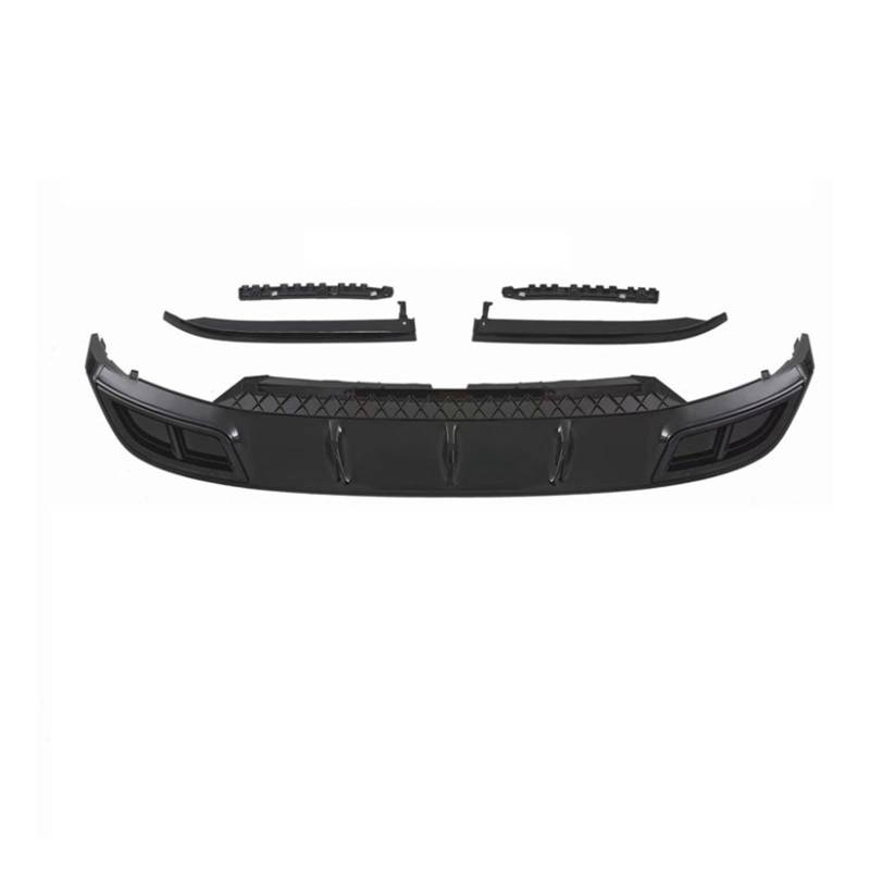 DACOLWZING Auto Heckstoßstangen-Kit Diffusor Spoilerlippe Auto Kompatibel for VW -Jetta MK7 2019 2020 2021 2022 2023 GLI Style PP Heck(2) von DACOLWZING