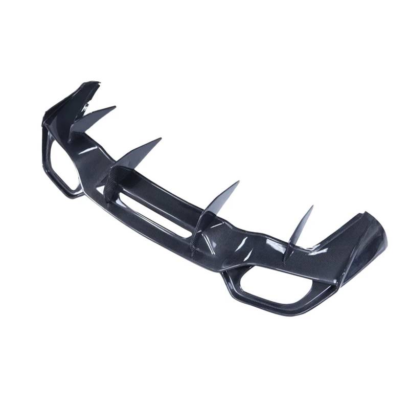 DACOLWZING Auto Heckstoßstangendiffusor Hecksplitter Spoiler Hinterlippenkörpersatz Kompatibel for Mercedes -Benz AMG AMG GT GTS GTC Kohlefaser von DACOLWZING