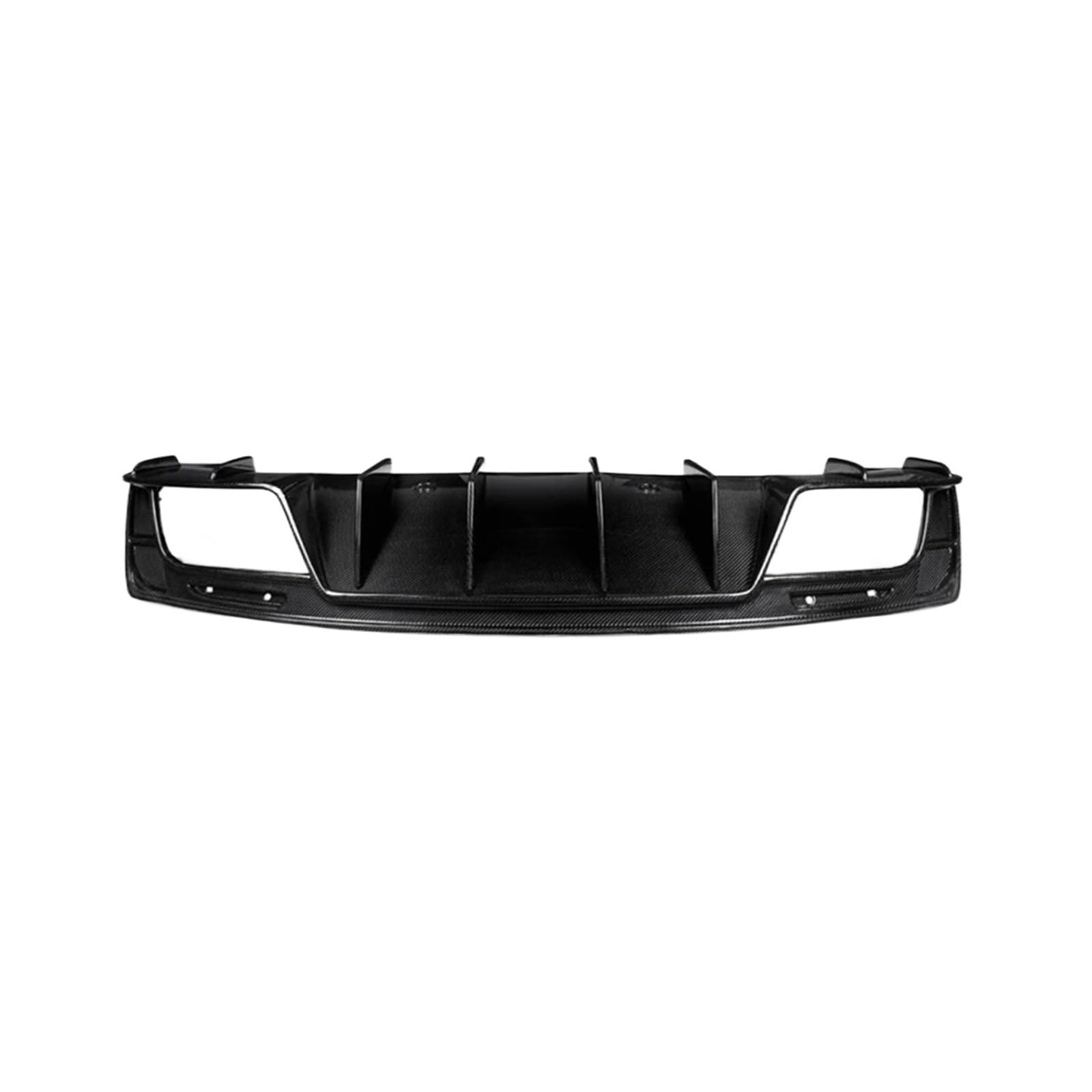 DACOLWZING Auto Heckstoßstangenlippe Heckspoiler Seitenschweller Bodykit Kompatibel for Camaro 2016-2018 Tuning Styling Echtkohlefaser(Rear bumper lip) von DACOLWZING