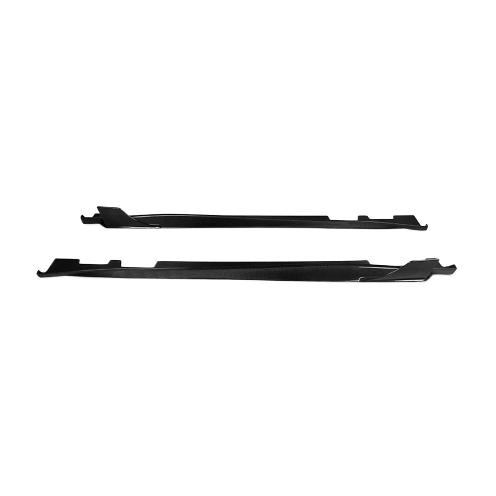 DACOLWZING Auto Heckstoßstangenlippe Heckspoiler Seitenschweller Bodykit Kompatibel for Camaro 2016-2018 Tuning Styling Echtkohlefaser(Side skirts) von DACOLWZING