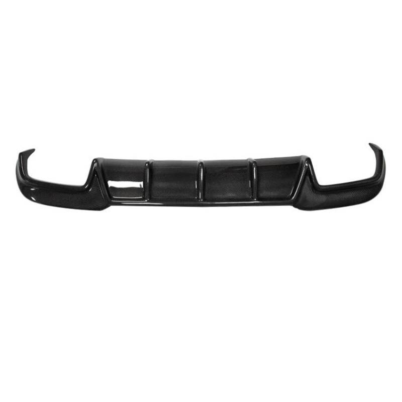 DACOLWZING Auto Heckstoßstangenlippe Splitter Diffusorabdeckung mit Auspuffspitzen Kompatibel for Benz W212 E260 E300 E63 E63S AMG 2014 2015 2016 Kohlefaser(Rear Diffuser) von DACOLWZING