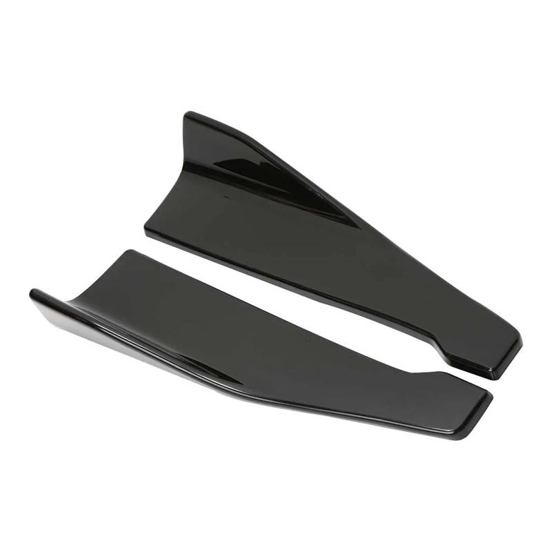 DACOLWZING Auto-Rockspoiler, Hecklippe, Seitenrock, Winglets, Diffusoren, Verlängerung, Rocker-Splitter, Eckvolant, kompatibel mit Nissan Sentra, 48 cm(Glossy Black) von DACOLWZING