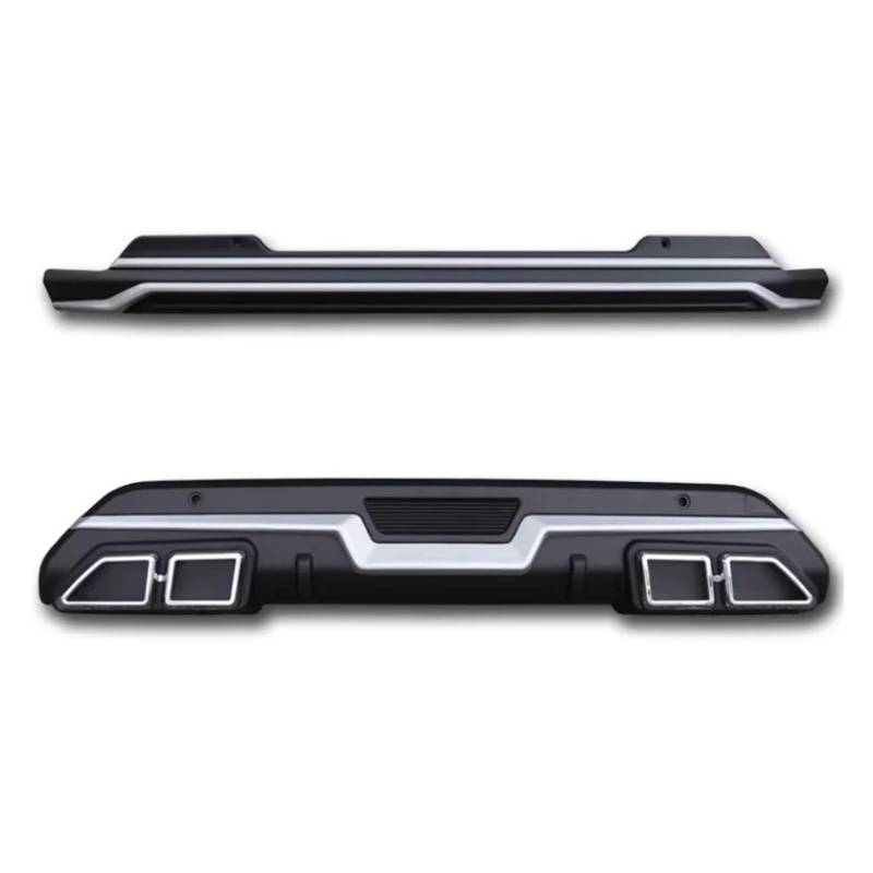 DACOLWZING Auto Stoßstange Vorne Hinten Diffusor Spoiler Schutz Schutz Skid Platte Kompatibel for Toyota -Corolla -Cross 2021 2022 2023 + ABS(Two pieces) von DACOLWZING