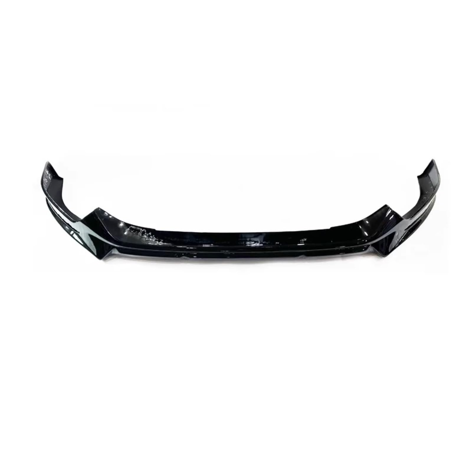DACOLWZING Auto Stoßstange Vorne Lip Diffusor Spoiler Schutz Abdeckung Kompatibel for Mazda CX5 CX-5 2022 2023 2024 ABS Helle Schwarz(ABS Bright Black) von DACOLWZING