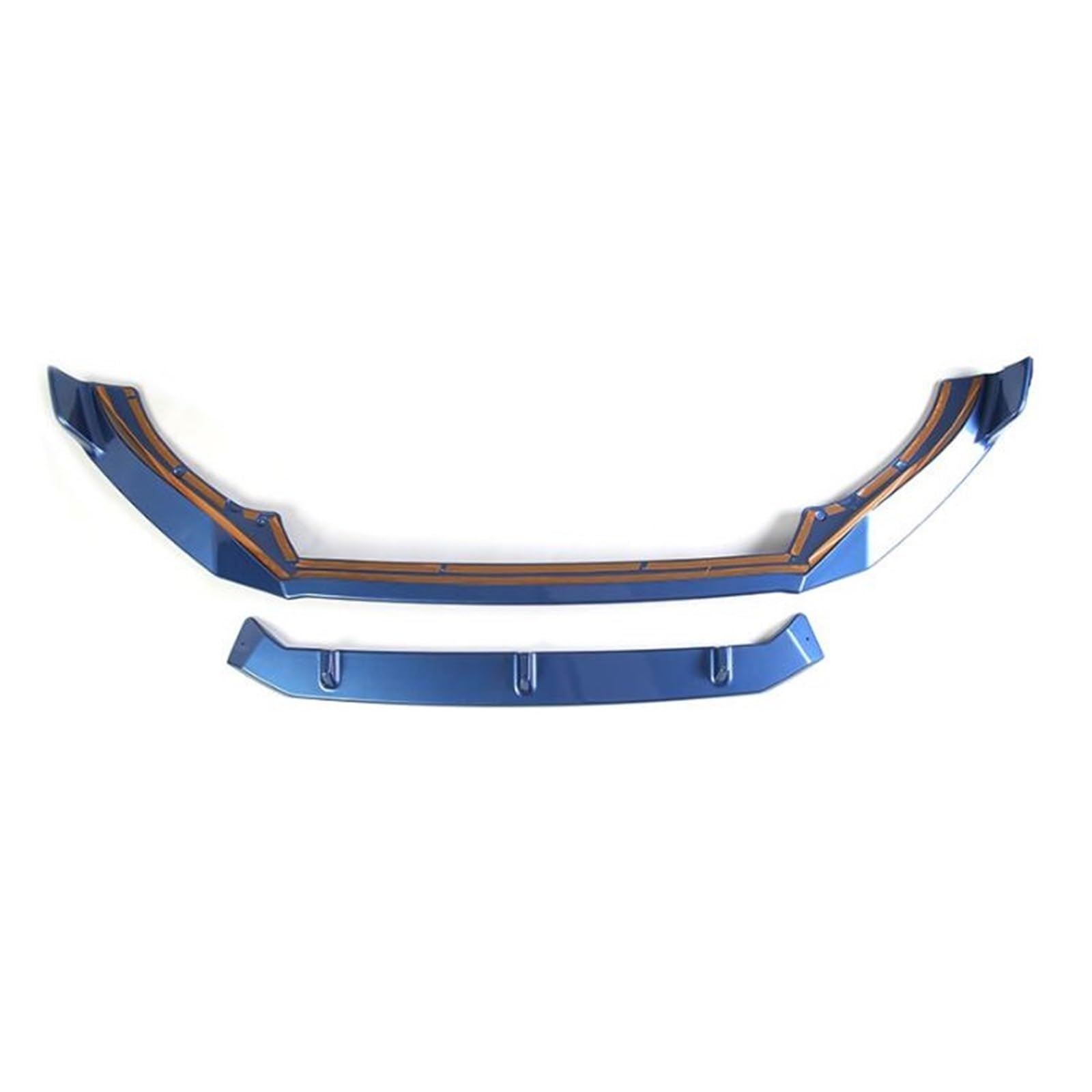 DACOLWZING Auto Stoßstange Vorne Splitter Lip Spoiler Kompatibel for VOLVO XC60 2018 2019 2020 2021 2022 2023 ABS Farbe(Blue) von DACOLWZING