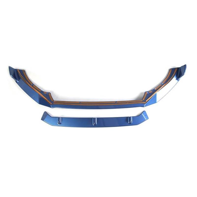 DACOLWZING Auto Stoßstange Vorne Splitter Lip Spoiler Kompatibel for VOLVO XC60 2018 2019 2020 2021 2022 2023 ABS Farbe(Blue) von DACOLWZING
