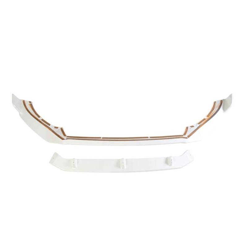 DACOLWZING Auto Stoßstange Vorne Splitter Lip Spoiler Kompatibel for VOLVO XC60 2018 2019 2020 2021 2022 2023 ABS Farbe(WHITE) von DACOLWZING