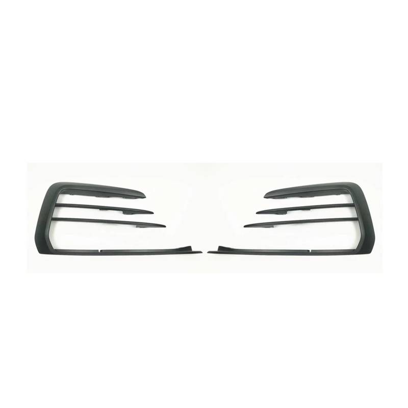 DACOLWZING Auto-Stoßstangen-Nebelscheinwerfer-Kühlergrill-Abdeckung, Lippensplitter, schwarzer Diffusor, Front-Windmesser-Verkleidung, kompatibel for VW Golf 7.5 GTI 2018 2019 2020 von DACOLWZING