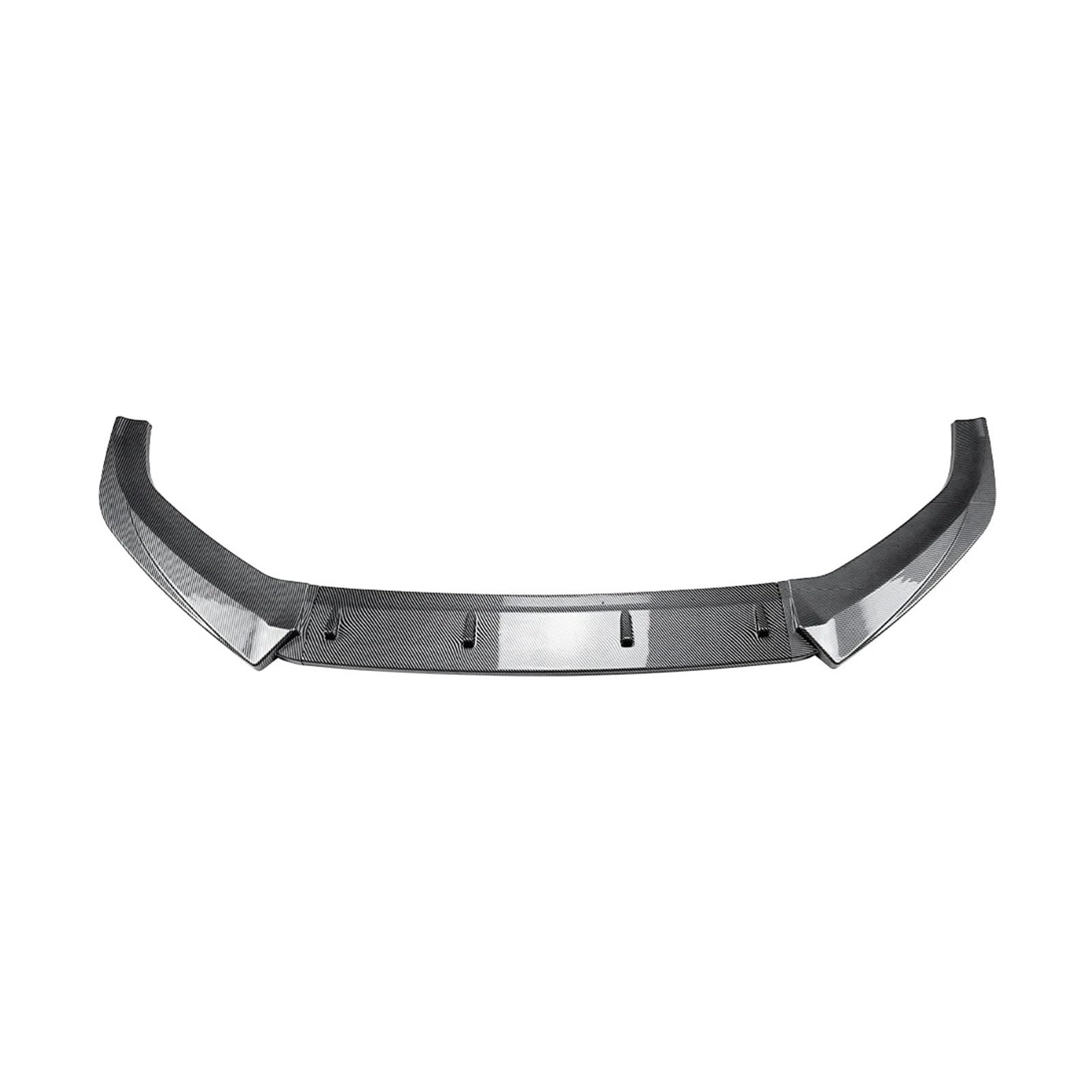 DACOLWZING Auto Untere Frontspoilerlippe Frontsplitter Spoiler Diffusor Deflektorschutz Kompatibel for Audi A5 S5 Sline F5 2017-2020(Carbon Fiber Color) von DACOLWZING