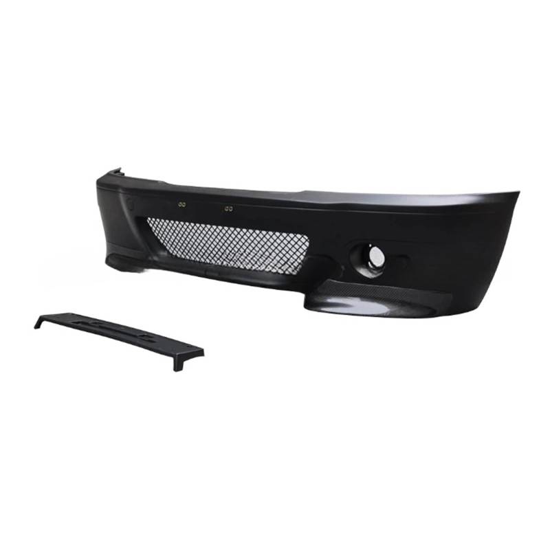 DACOLWZING Auto Vorderen Stoßfänger Lip Spoiler Schürze Körper Kit Kompatibel for BMW E46 3 Serie 1998-2004 Schwarz PP von DACOLWZING