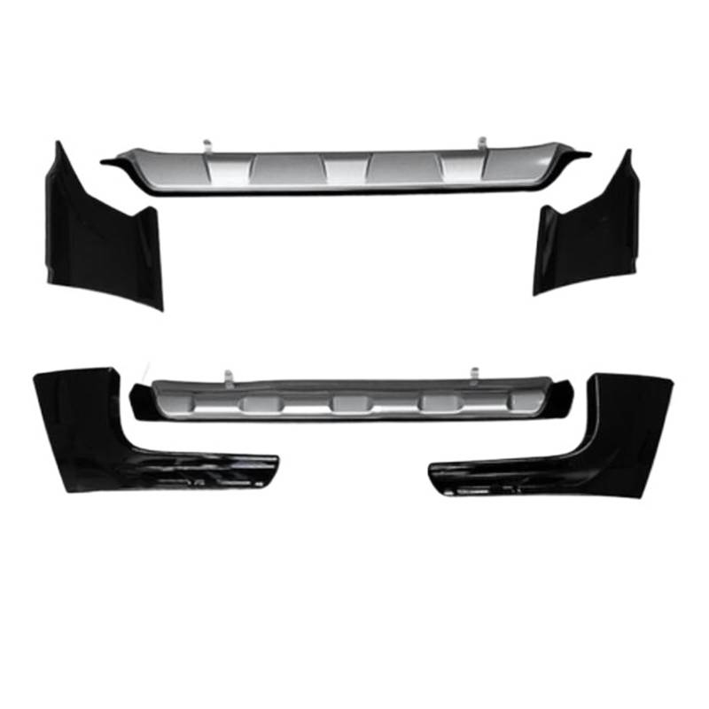 DACOLWZING Auto Vorne Hinten Stoßstange Lip Diffusor Abdeckung Seite Schürzen Kompatibel for CRV CR-V 2021 2022 + ABS Chrom Farbe(Black Body kit) von DACOLWZING