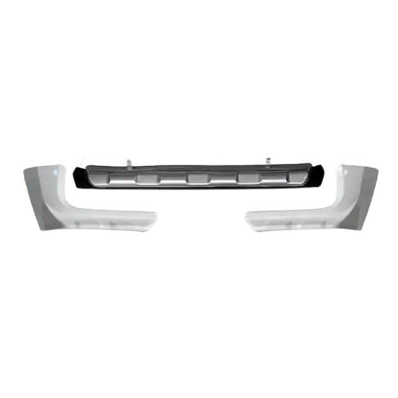 DACOLWZING Auto Vorne Hinten Stoßstange Lip Diffusor Abdeckung Seite Schürzen Kompatibel for CRV CR-V 2021 2022 + ABS Chrom Farbe(White Front Lip) von DACOLWZING