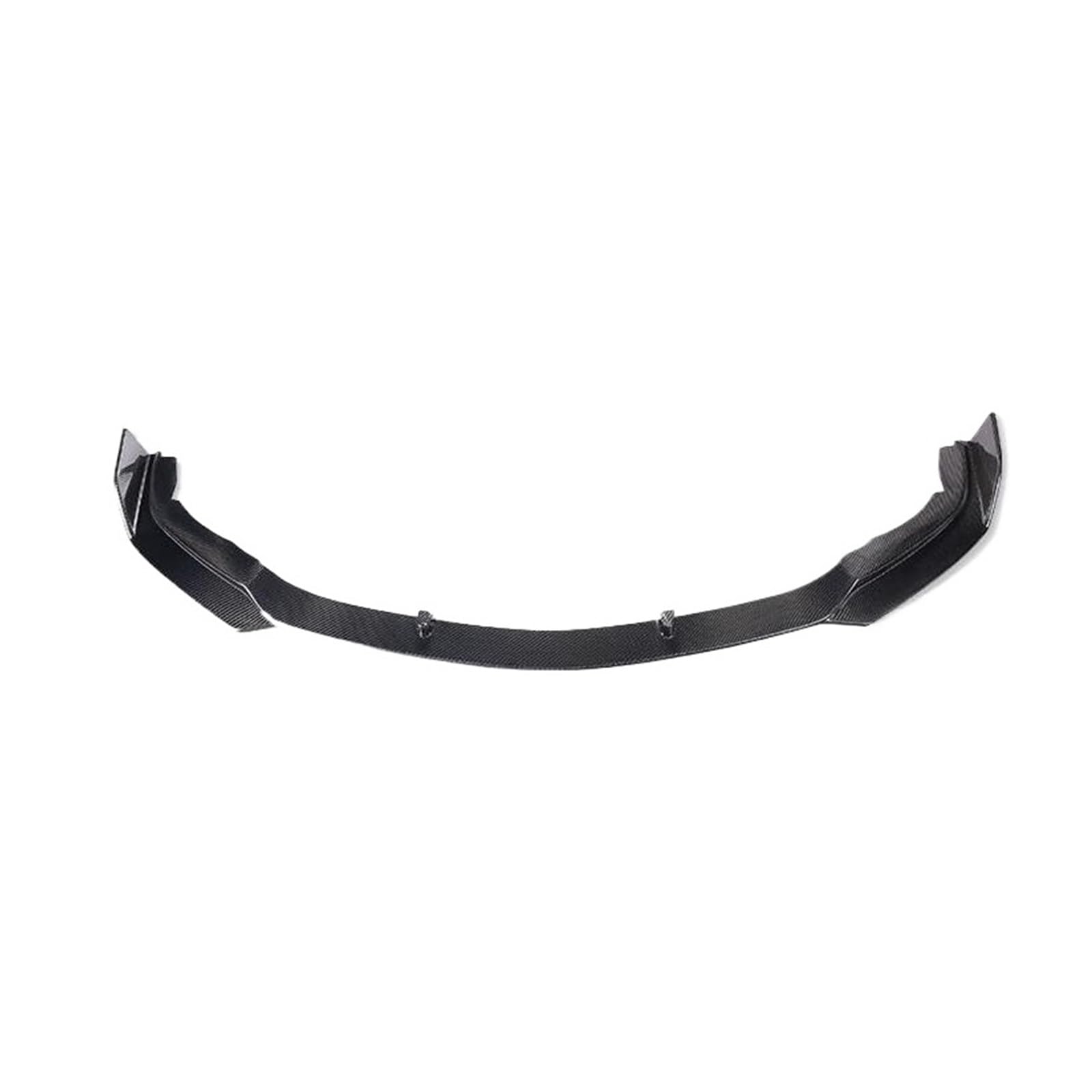 DACOLWZING Autospoiler Stoßstange Frontlippe Splitter Heckspoilerlippe Diffusor Seitenschweller Kompatibel for Infiniti Q70 Q70L 2015-2019 Kohlefaser(Front Lip) von DACOLWZING
