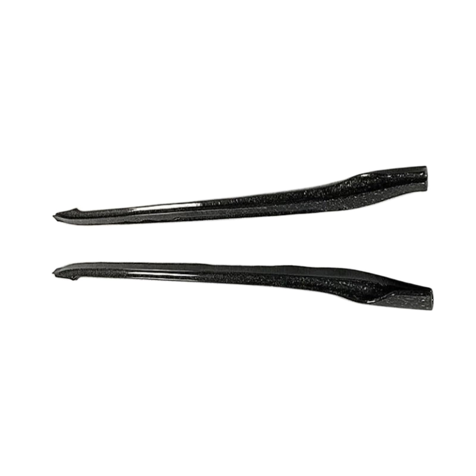DACOLWZING Autospoiler Stoßstange Frontlippe Splitter Heckstoßstange Lippe Diffusor Seitenschweller Schutz Body Kit Kompatibel for Tesla -Modell 3 2018-2022 Kohlefaser(Side skirts) von DACOLWZING