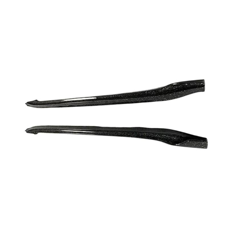 DACOLWZING Autospoiler Stoßstange Frontlippe Splitter Heckstoßstange Lippe Diffusor Seitenschweller Schutz Body Kit Kompatibel for Tesla -Modell 3 2018-2022 Kohlefaser(Side skirts) von DACOLWZING