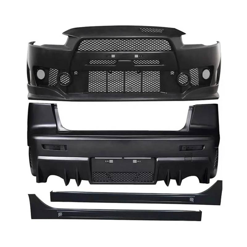DACOLWZING Autostoßstange Lancer Vorne Hinten Seitenschweller Weiteres Zubehör Kompatibel for MITSUBISHI 2009-2015 Upgrade FQ Style von DACOLWZING