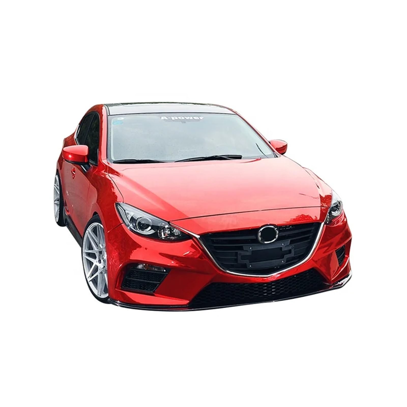DACOLWZING Autostoßstangen Kompatibel for Mazda 3 -Axela 2014-2019 Upgrade A-Power Style Body Kits Frontstoßstange Heckstoßstange Seitenschweller DACOLWZING Autostoßstangen Kompatibel for Mazda 3 -Axela 2014-2019 Upgrade A-Power Style Body Kits Frontstoßstange Heckstoßstange Seitenschweller von DACOLWZING