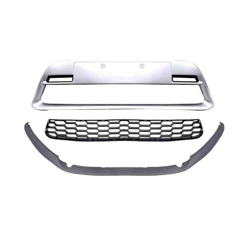 DACOLWZING Body Kit Grill Maske Gitter Kühlergrill Frontstoßstange Netz Frontlippe Montage Kompatibel for Mondeo 2007-2010 Autozubehör(Unpainted body kit) von DACOLWZING