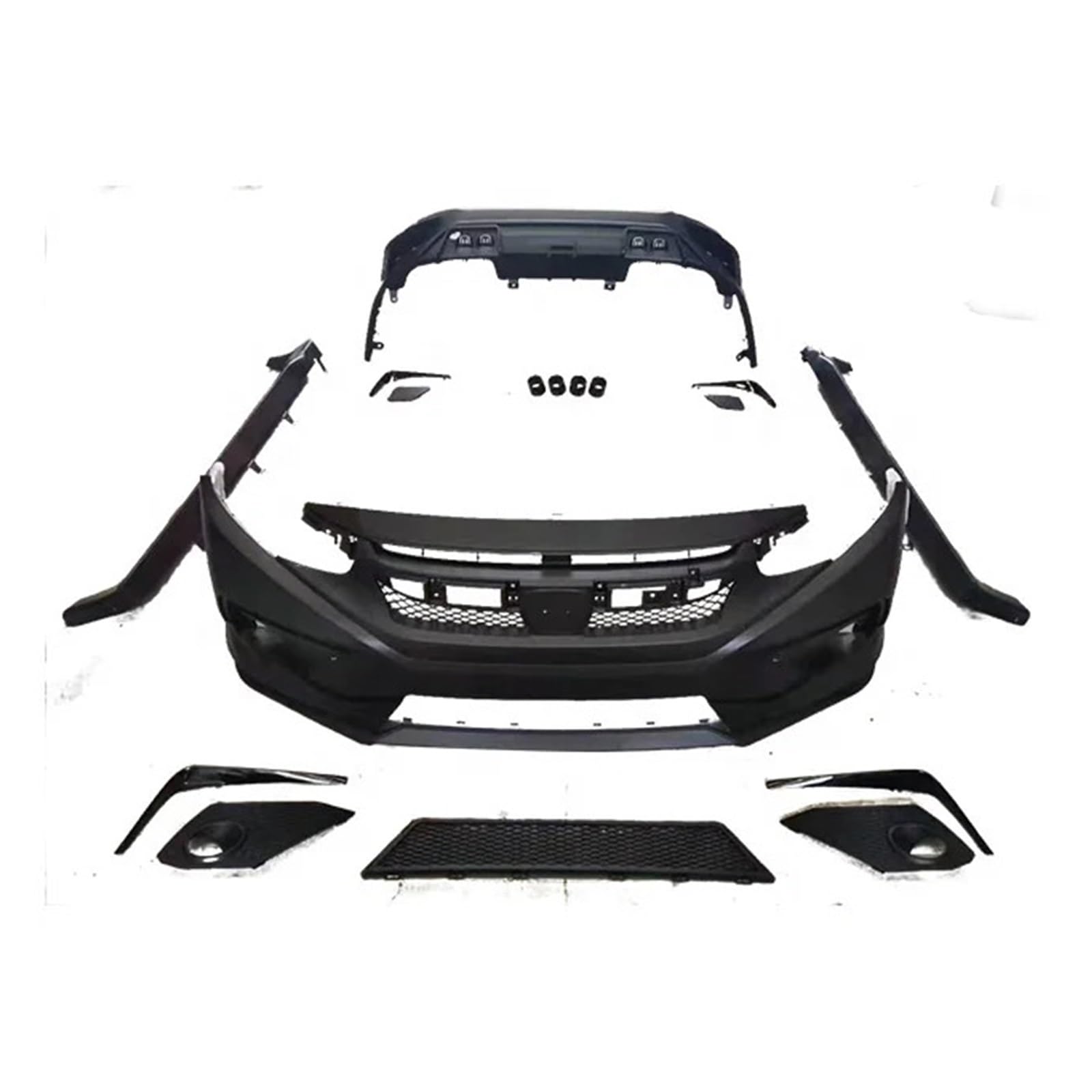 DACOLWZING Body Kits Vorne Hinten Stoßstange Seite Röcke Auto Teile Kompatibel for Civic 2016-2020 DACOLWZING Body Kits Vorne Hinten Stoßstange Seite Röcke Auto Teile Kompatibel for Civic 2016-2020 von DACOLWZING
