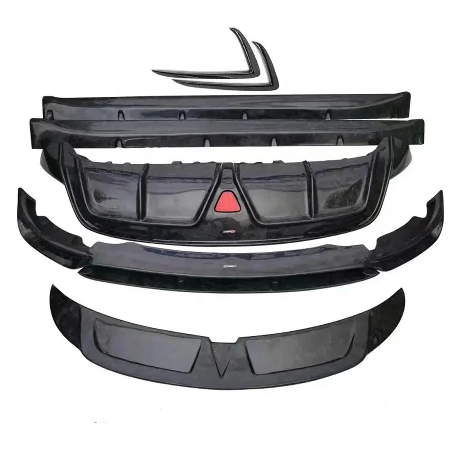 DACOLWZING Carbon Fiber Auto Stoßstange Front Lip Heck Lip Seitenschweller Heckspoiler Kompatibel for Tesla-Modell Y 2021 Auto Bodykit DACOLWZING Carbon Fiber Auto Stoßstange Front Lip Heck Lip Seitenschweller Heckspoiler Kompatibel for Tesla-Modell Y 2021 Auto Bodykit von DACOLWZING