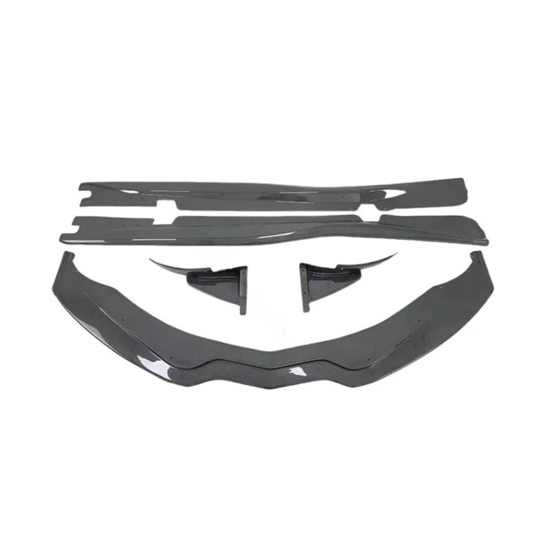 DACOLWZING Carbon Fiber Bodykit Kompatibel for Corvette C7 Z06 STG 3 Stil 2014-2019 Front Stoßstange Lip Winglets Seite Röcke Körper kit von DACOLWZING