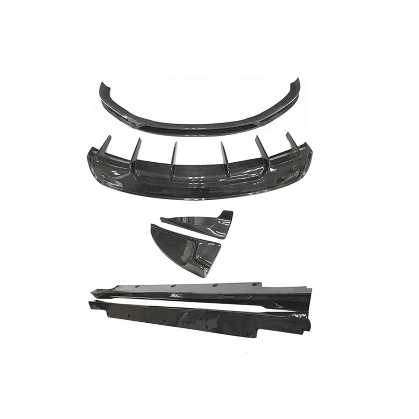 DACOLWZING Carbon Fiber Car Body Kit Kompatibel for Tesla-Modell S 2014-2020 Upgrade R Stil Front Lippe Hinten Lippe Seite Röcke DACOLWZING Carbon Fiber Car Body Kit Kompatibel for Tesla-Modell S 2014-2020 Upgrade R Stil Front Lippe Hinten Lippe Seite Röcke von DACOLWZING