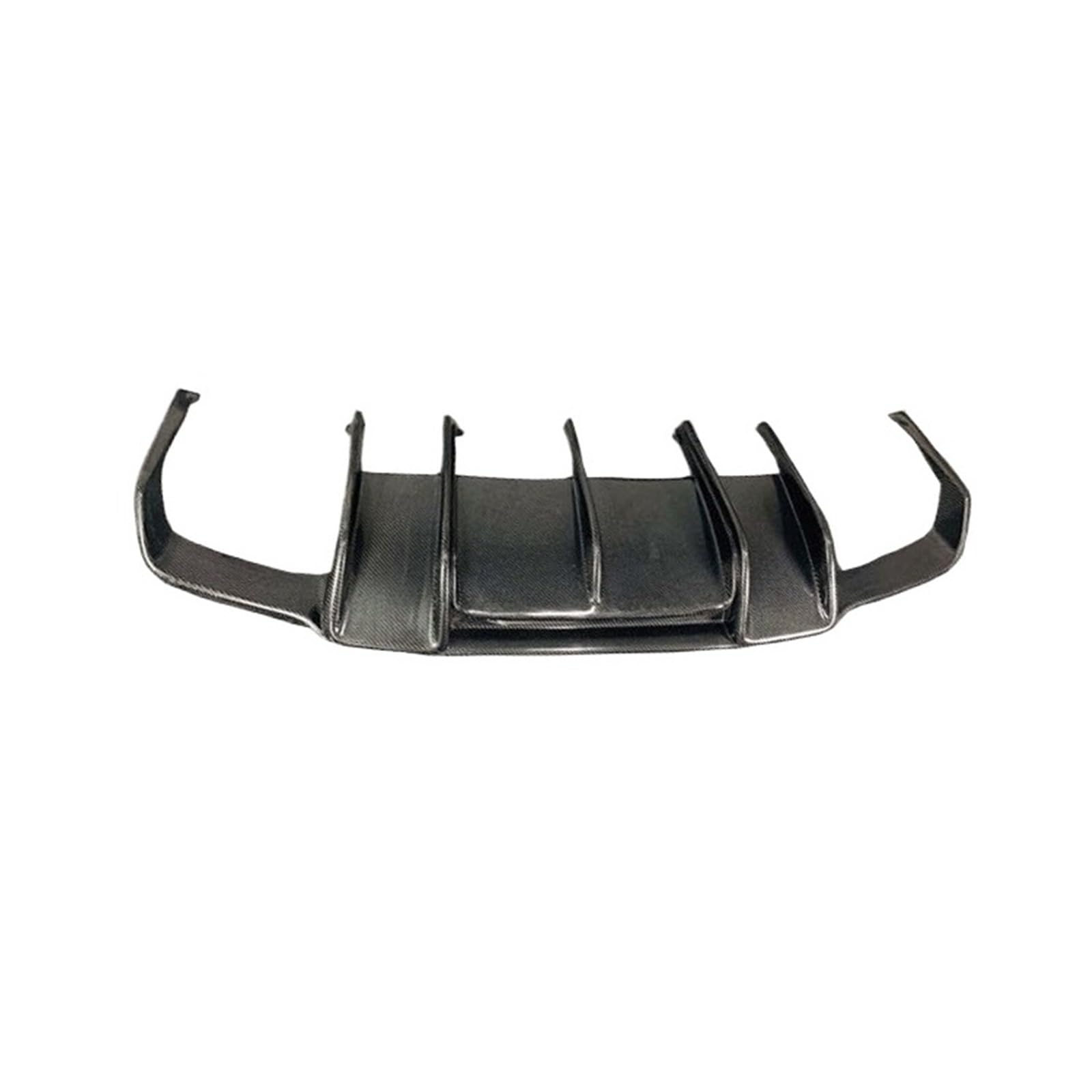 DACOLWZING Carbon Fiber Spoiler Front Lip Splitter Heckdiffusor Seitenschweller Auspuff Body Kit Kompatibel for Mercedes -Benz W218 CLS63 AMG 2012-2015(Rear Diffuser) von DACOLWZING