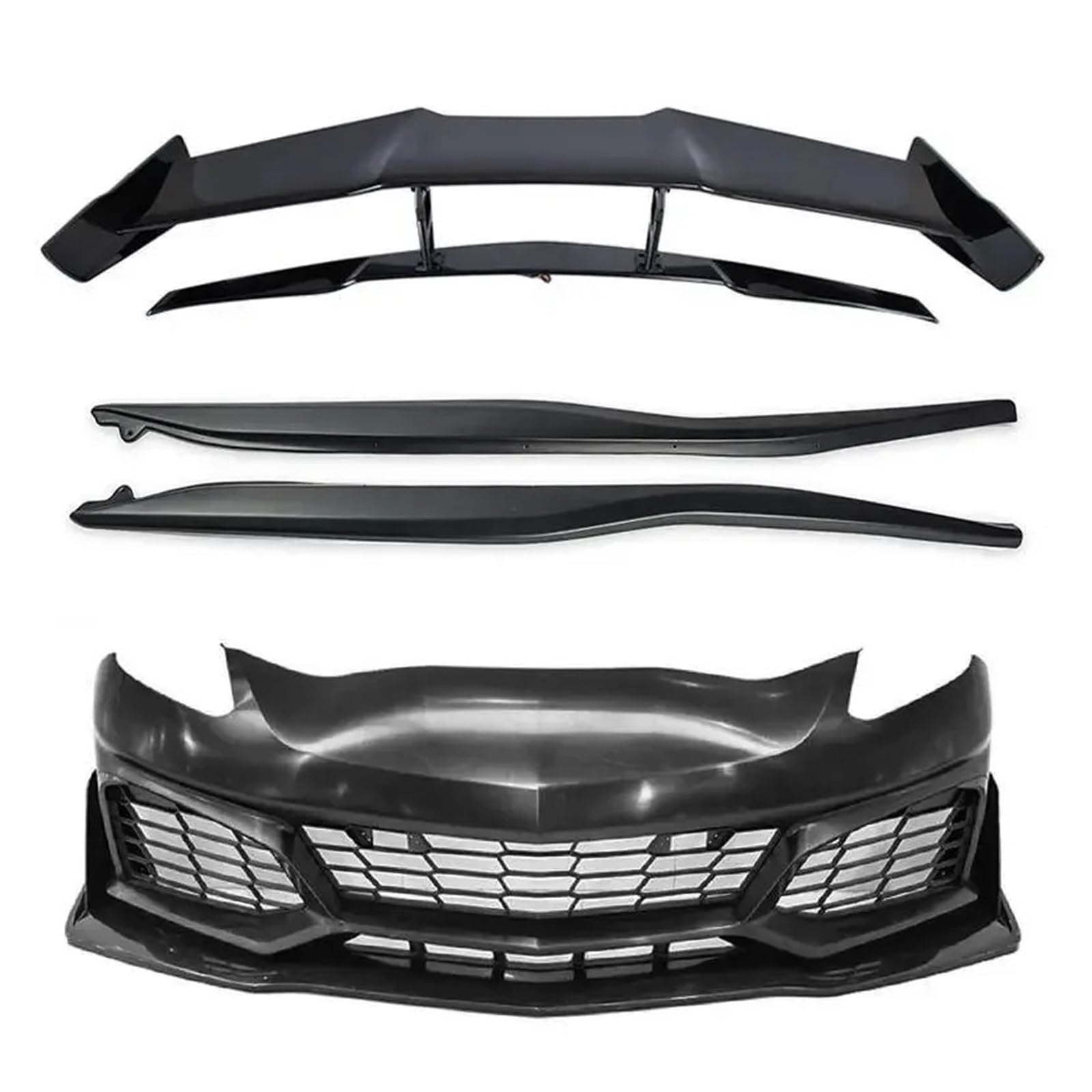 DACOLWZING Frontgrill Unterlippen Ganzkörper-Kits Lackierte Stoßstangenabdeckung Kompatibel for Corvette C7 ZR1 2014-2019 DACOLWZING Frontgrill Unterlippen Ganzkörper-Kits Lackierte Stoßstangenabdeckung Kompatibel for Corvette C7 ZR1 2014-2019 von DACOLWZING