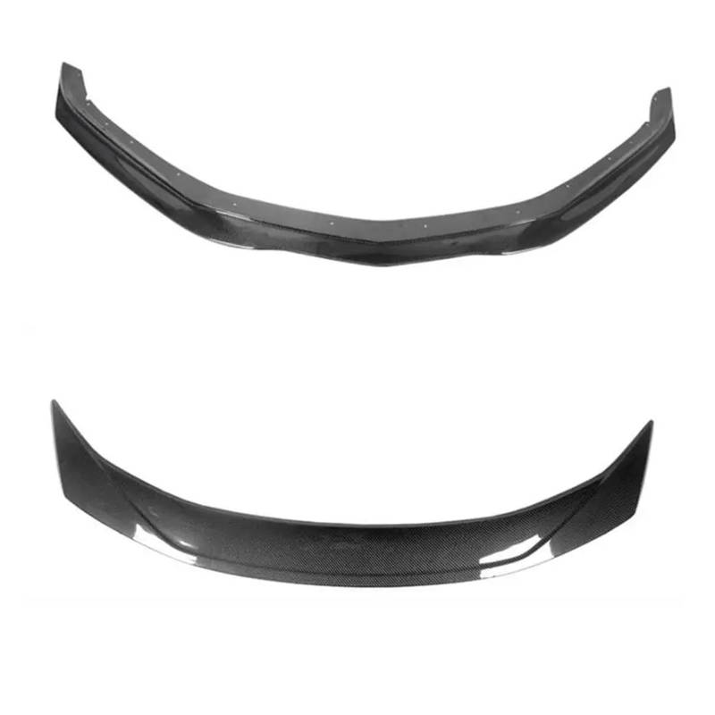 DACOLWZING Frontlippe, Heckstoßstangen-Diffusorabdeckung, Kofferraumspoiler, Seitenschweller-Kit, kompatibel mit Camaro 2016–2021, echte Kohlefaser(LIP SPOILER) von DACOLWZING