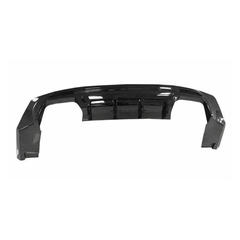 DACOLWZING Frontlippe, Heckstoßstangen-Diffusorabdeckung, Kofferraumspoiler, Seitenschweller-Kit, kompatibel mit Camaro 2016–2021, echte Kohlefaser(Rear Diffuser) von DACOLWZING