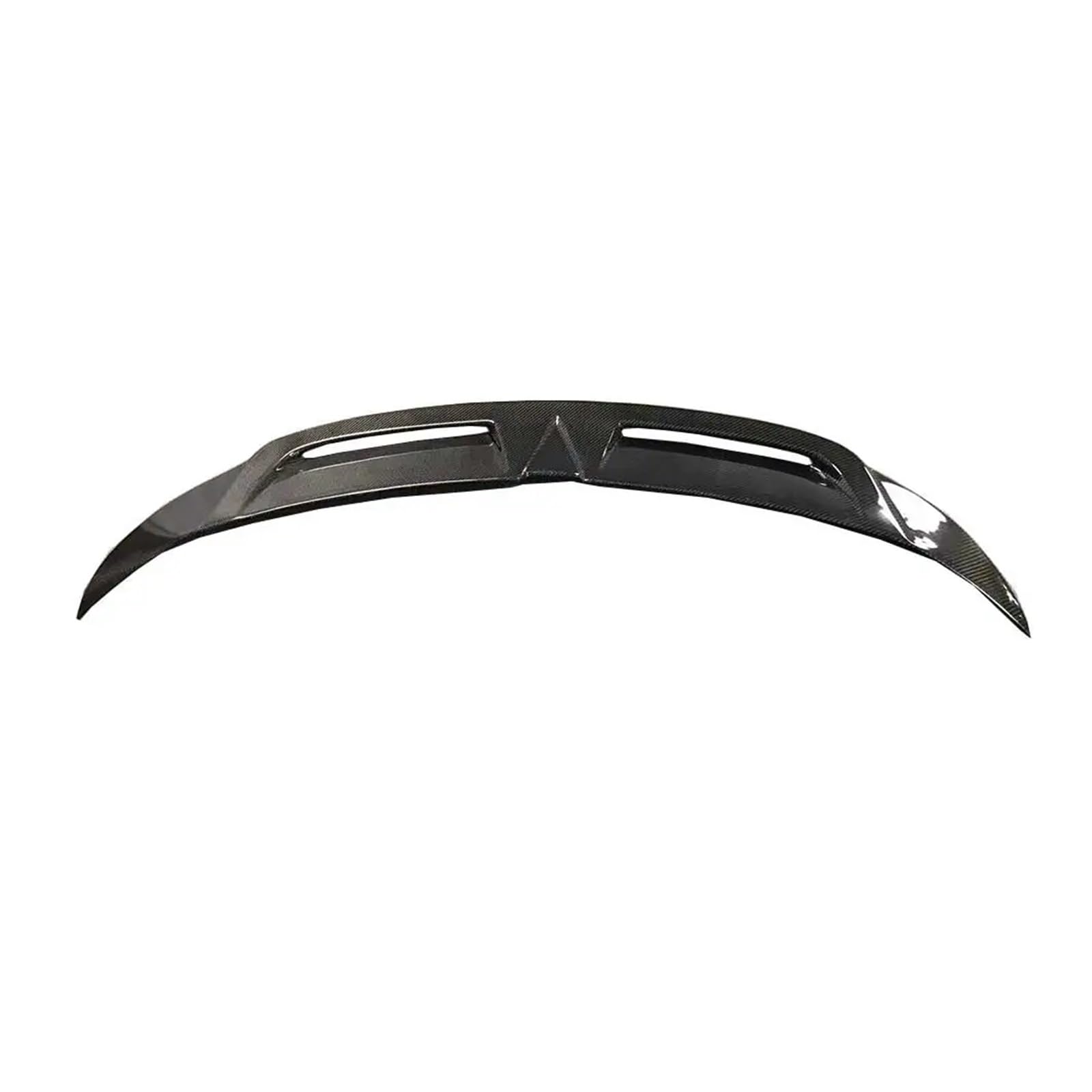 DACOLWZING Frontlippe, Heckstoßstangendiffusor, Kofferraumspoiler, Seitenschweller, Luftverkleidung, kompatibel mit Porsche – Taycan 2019+, Mansory Style, Echtcarbon-Bodykit(Spoiler B) von DACOLWZING