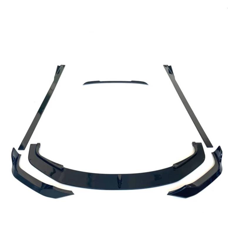 DACOLWZING Frontlippe, Seitenschweller, Heckdiffusor, Heckflügel for Autostoßstangenzubehör, alles kompatibel mit BMW 8er G14 G15, Hellschwarz von DACOLWZING